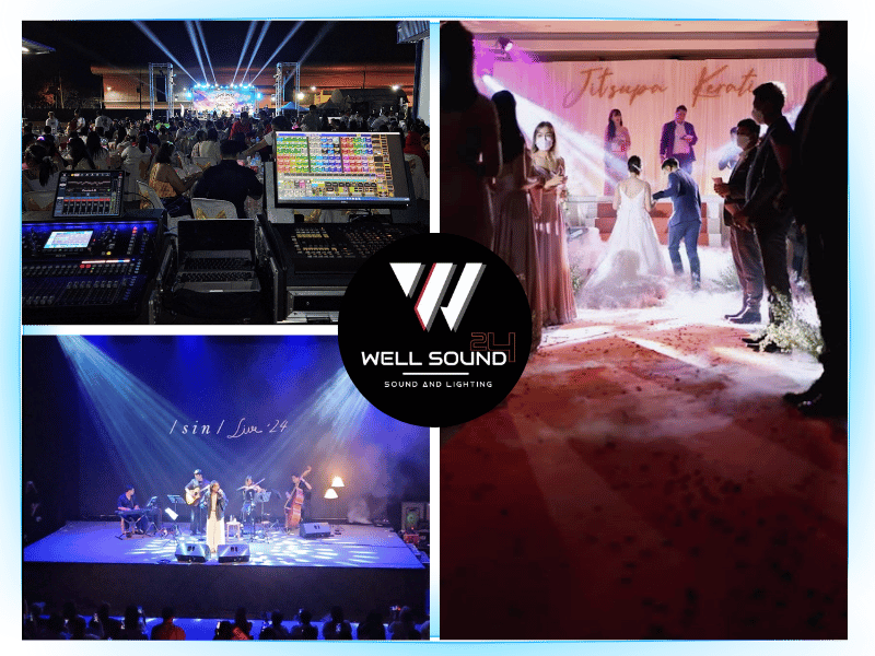 บริการให้เช่าเครื่องเสียง เช่าเวทีพร้อมอุปกรณ์ไฟ